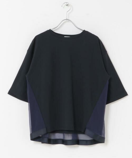 URBAN RESEARCH DOORS / アーバンリサーチ ドアーズ Tシャツ | バックシアー切替プルオーバー | 詳細8