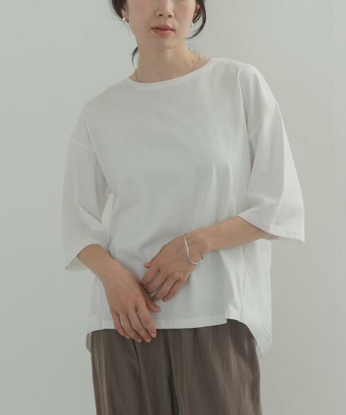 URBAN RESEARCH DOORS / アーバンリサーチ ドアーズ Tシャツ | バックシアー切替プルオーバー | 詳細15