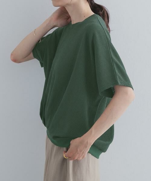 URBAN RESEARCH DOORS / アーバンリサーチ ドアーズ Tシャツ | フロントタック楊柳プルオーバー | 詳細1