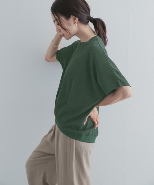 URBAN RESEARCH DOORS / アーバンリサーチ ドアーズ Tシャツ | フロントタック楊柳プルオーバー | 詳細2