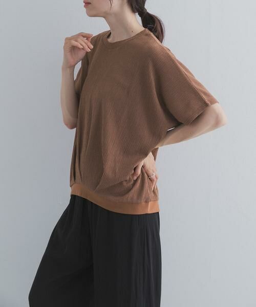 URBAN RESEARCH DOORS / アーバンリサーチ ドアーズ Tシャツ | フロントタック楊柳プルオーバー | 詳細9