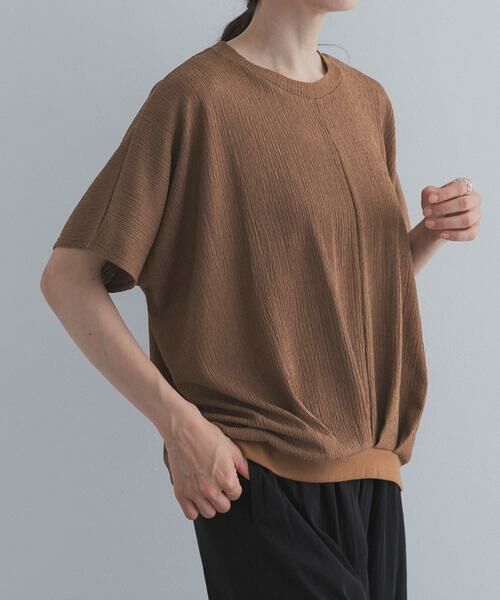 URBAN RESEARCH DOORS / アーバンリサーチ ドアーズ Tシャツ | フロントタック楊柳プルオーバー | 詳細12