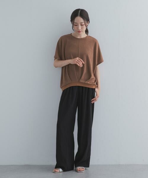 URBAN RESEARCH DOORS / アーバンリサーチ ドアーズ Tシャツ | フロントタック楊柳プルオーバー | 詳細14