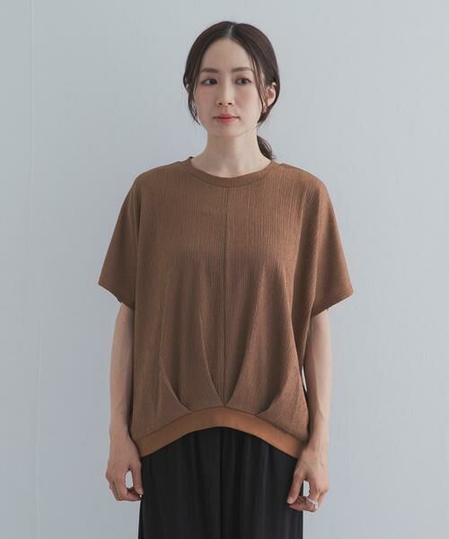 URBAN RESEARCH DOORS / アーバンリサーチ ドアーズ Tシャツ | フロントタック楊柳プルオーバー | 詳細15