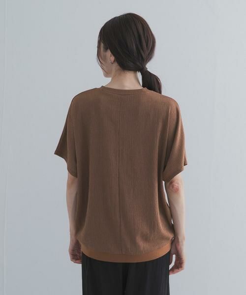 URBAN RESEARCH DOORS / アーバンリサーチ ドアーズ Tシャツ | フロントタック楊柳プルオーバー | 詳細17