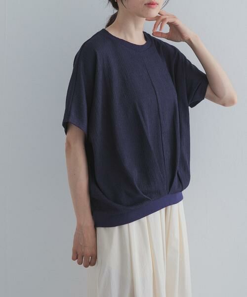 URBAN RESEARCH DOORS / アーバンリサーチ ドアーズ Tシャツ | フロントタック楊柳プルオーバー | 詳細22