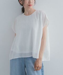 URBAN RESEARCH DOORS / アーバンリサーチ ドアーズ シャツ・ブラウス | レイヤードフレンチブラウス