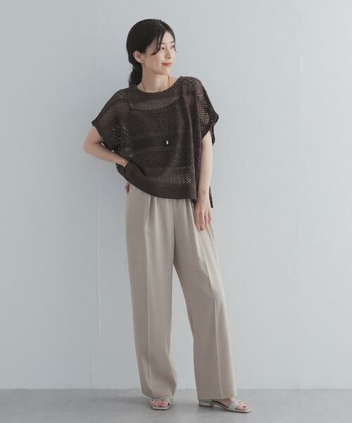 URBAN RESEARCH DOORS / アーバンリサーチ ドアーズ その他トップス | クロップドレースプルオーバー | 詳細7