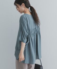 URBAN RESEARCH DOORS / アーバンリサーチ ドアーズ シャツ・ブラウス | バックシャーリングドルマンブラウス