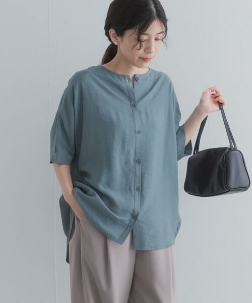 URBAN RESEARCH DOORS / アーバンリサーチ ドアーズ シャツ・ブラウス | バックシャーリングドルマンブラウス | 詳細2