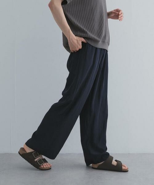 URBAN RESEARCH DOORS / アーバンリサーチ ドアーズ その他パンツ | 『接触冷感/UVカット/吸水速乾/マシンウォッシャブル』ドライタッチリラックスパンツ | 詳細13