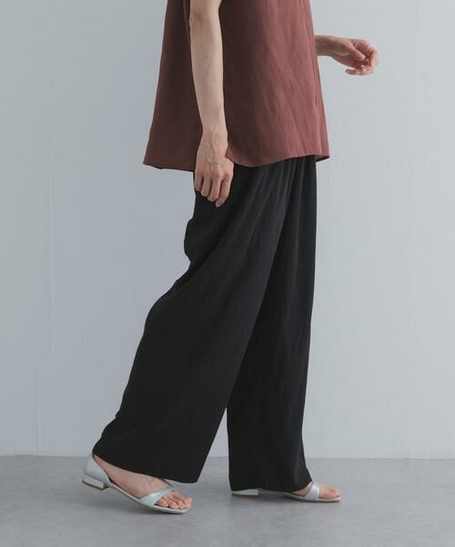 URBAN RESEARCH DOORS / アーバンリサーチ ドアーズ その他パンツ | 『接触冷感/UVカット/吸水速乾/マシンウォッシャブル』ドライタッチリラックスパンツ | 詳細26