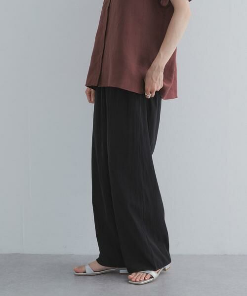 URBAN RESEARCH DOORS / アーバンリサーチ ドアーズ その他パンツ | 『接触冷感/UVカット/吸水速乾/マシンウォッシャブル』ドライタッチリラックスパンツ | 詳細30