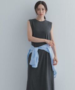 URBAN RESEARCH DOORS / アーバンリサーチ ドアーズ ワンピース | ノースリーブカットリブワンピース