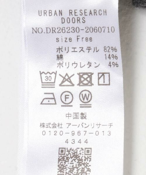 URBAN RESEARCH DOORS / アーバンリサーチ ドアーズ ワンピース | ノースリーブカットリブワンピース | 詳細23
