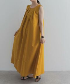 URBAN RESEARCH DOORS / アーバンリサーチ ドアーズ ワンピース | フロントタックノースリーブワンピース