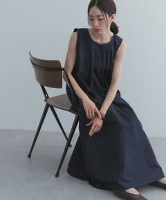 URBAN RESEARCH DOORS / アーバンリサーチ ドアーズ ワンピース | フロントタックノースリーブワンピース
