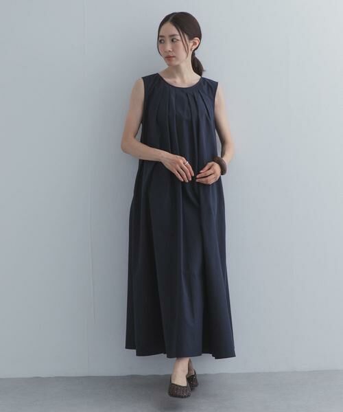 URBAN RESEARCH DOORS / アーバンリサーチ ドアーズ ワンピース | フロントタックノースリーブワンピース | 詳細26