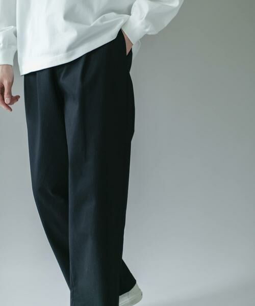 URBAN RESEARCH DOORS / アーバンリサーチ ドアーズ その他パンツ | 1タックワイドストレートチノパンツ | 詳細3