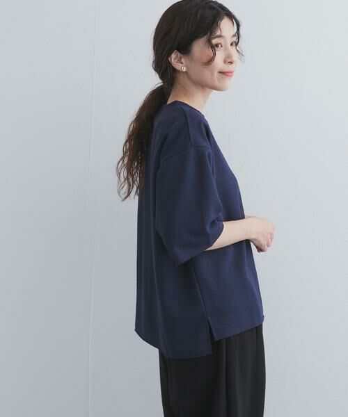 URBAN RESEARCH DOORS / アーバンリサーチ ドアーズ Tシャツ | 速乾裏毛ロゴプルオーバー | 詳細4