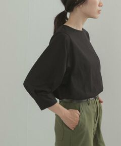URBAN RESEARCH DOORS / アーバンリサーチ ドアーズ Tシャツ | タックスリーブボーダープルオーバー
