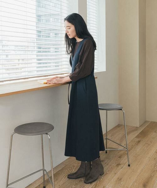 URBAN RESEARCH DOORS / アーバンリサーチ ドアーズ Tシャツ | タックスリーブボーダープルオーバー | 詳細5