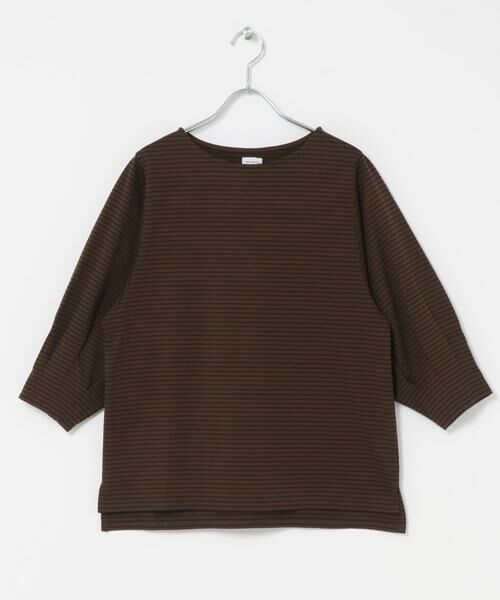 URBAN RESEARCH DOORS / アーバンリサーチ ドアーズ Tシャツ | タックスリーブボーダープルオーバー | 詳細7