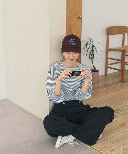 URBAN RESEARCH DOORS / アーバンリサーチ ドアーズ Tシャツ | タックスリーブボーダープルオーバー | 詳細11