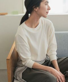 URBAN RESEARCH DOORS / アーバンリサーチ ドアーズ Tシャツ | ライトタックフライスハーフスリーブプルオーバー