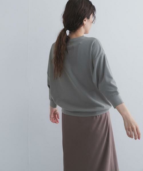 URBAN RESEARCH DOORS / アーバンリサーチ ドアーズ Tシャツ | ライトタックフライスハーフスリーブプルオーバー | 詳細1
