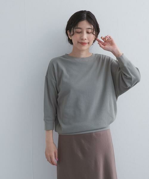 URBAN RESEARCH DOORS / アーバンリサーチ ドアーズ Tシャツ | ライトタックフライスハーフスリーブプルオーバー | 詳細3