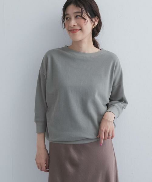 URBAN RESEARCH DOORS / アーバンリサーチ ドアーズ Tシャツ | ライトタックフライスハーフスリーブプルオーバー | 詳細4