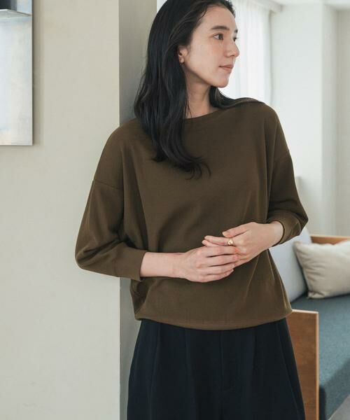 URBAN RESEARCH DOORS / アーバンリサーチ ドアーズ Tシャツ | ライトタックフライスハーフスリーブプルオーバー | 詳細9