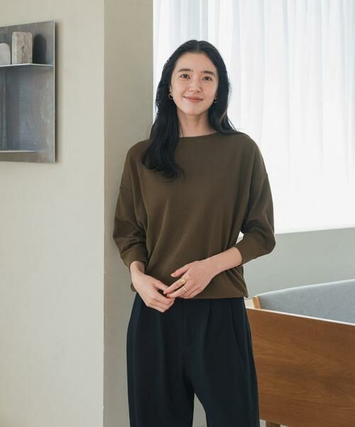 URBAN RESEARCH DOORS / アーバンリサーチ ドアーズ Tシャツ | ライトタックフライスハーフスリーブプルオーバー | 詳細11