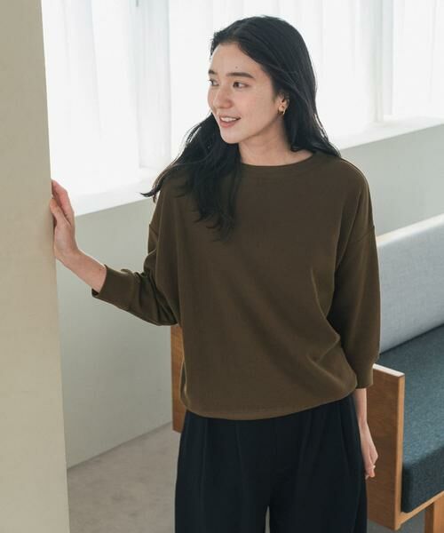 URBAN RESEARCH DOORS / アーバンリサーチ ドアーズ Tシャツ | ライトタックフライスハーフスリーブプルオーバー | 詳細12