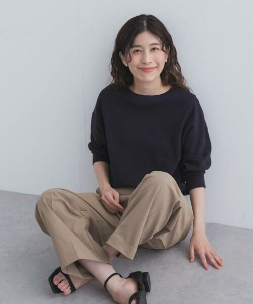 URBAN RESEARCH DOORS / アーバンリサーチ ドアーズ Tシャツ | ライトタックフライスハーフスリーブプルオーバー | 詳細18