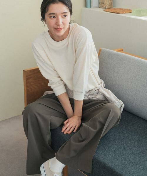 URBAN RESEARCH DOORS / アーバンリサーチ ドアーズ Tシャツ | ライトタックフライスハーフスリーブプルオーバー | 詳細29