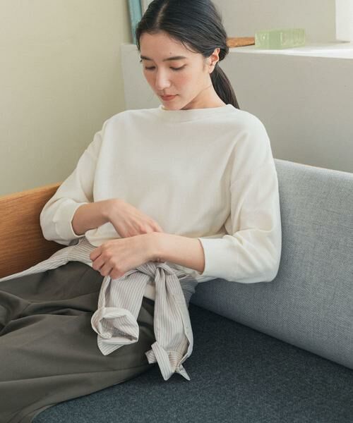 URBAN RESEARCH DOORS / アーバンリサーチ ドアーズ Tシャツ | ライトタックフライスハーフスリーブプルオーバー | 詳細30