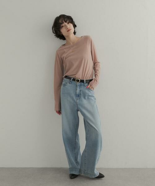 URBAN RESEARCH DOORS / アーバンリサーチ ドアーズ Tシャツ | シアーベロアプルオーバー | 詳細17