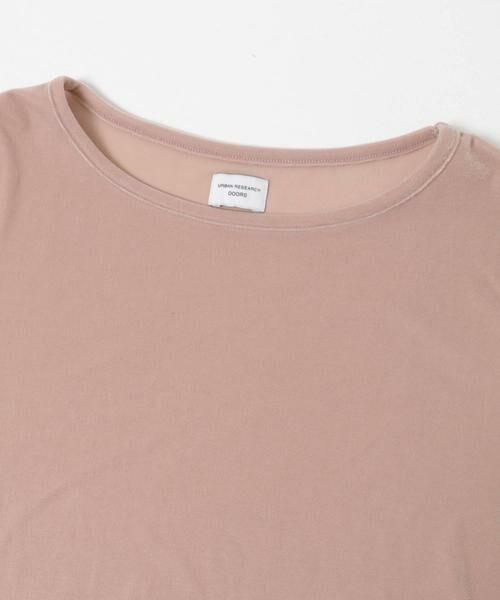 URBAN RESEARCH DOORS / アーバンリサーチ ドアーズ Tシャツ | シアーベロアプルオーバー | 詳細19