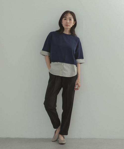 URBAN RESEARCH DOORS / アーバンリサーチ ドアーズ Tシャツ | フェイクレイヤードニットプルオーバー | 詳細16