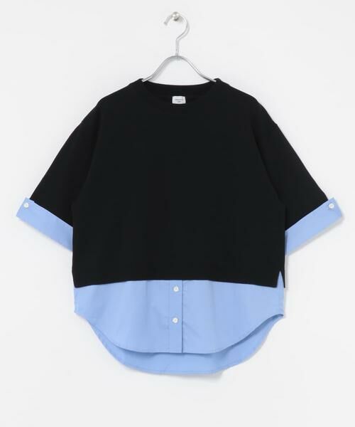 URBAN RESEARCH DOORS / アーバンリサーチ ドアーズ Tシャツ | フェイクレイヤードニットプルオーバー | 詳細28