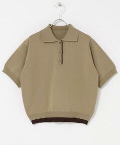 URBAN RESEARCH DOORS / アーバンリサーチ ドアーズ ポロシャツ | 『一部WEB限定カラー』配色ニットポロシャツ