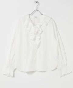URBAN RESEARCH DOORS / アーバンリサーチ ドアーズ シャツ・ブラウス | レースラッフルブラウス