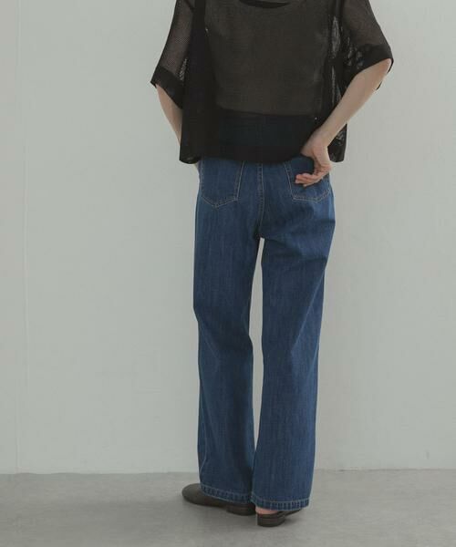 URBAN RESEARCH DOORS / アーバンリサーチ ドアーズ デニムパンツ | デニムワイドパンツ | 詳細4