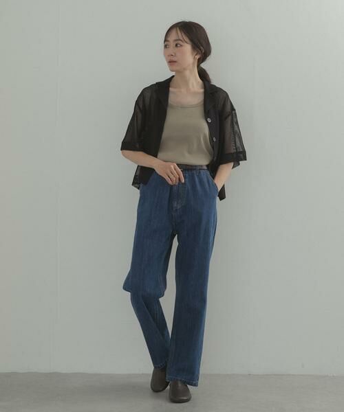 URBAN RESEARCH DOORS / アーバンリサーチ ドアーズ デニムパンツ | デニムワイドパンツ | 詳細6