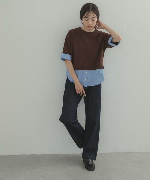 URBAN RESEARCH DOORS / アーバンリサーチ ドアーズ デニムパンツ | デニムワイドパンツ | 詳細15