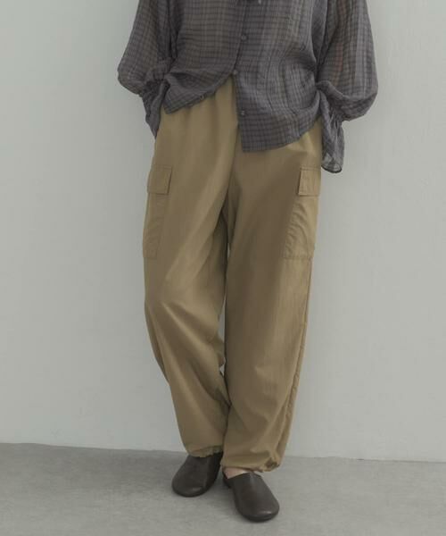 URBAN RESEARCH DOORS / アーバンリサーチ ドアーズ その他パンツ | 撥水カーゴドロストパンツ | 詳細16