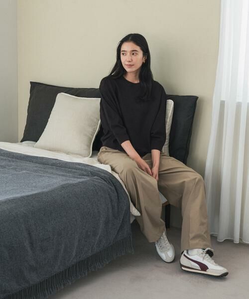 URBAN RESEARCH DOORS / アーバンリサーチ ドアーズ その他パンツ | ハイウエストストレッチチノパンツ | 詳細13