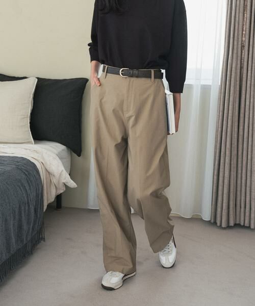 URBAN RESEARCH DOORS / アーバンリサーチ ドアーズ その他パンツ | ハイウエストストレッチチノパンツ | 詳細18